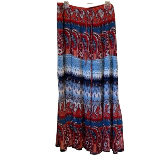 🌹WESTPORT 1962 PAISLEY MAXI SKIRT - Picture 1 of 5